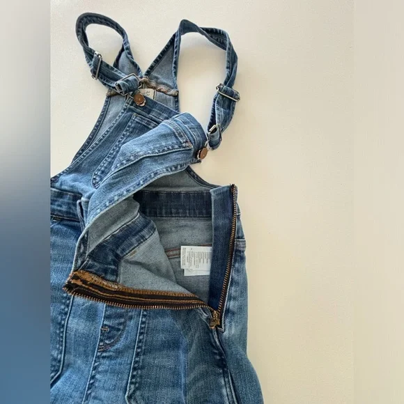 Madewell | Stovepipe Overalls | Lorton Wash | Women's Size XS - Picture 3 of 11